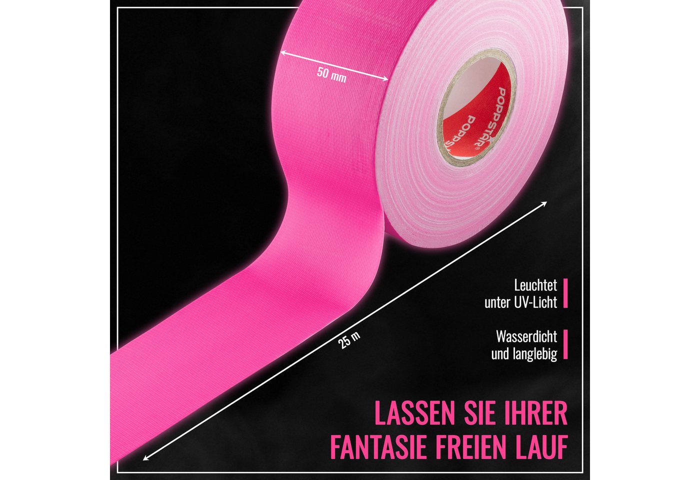 Poppstar Klebeband – Bild 2 von 5