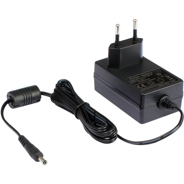 Poppstar Steckernetzteil 12V 2A 2000mA 3,5/1,35mm Universal-Netzteil (Universal 1,5m AC DC Netzteil Ladegerät)