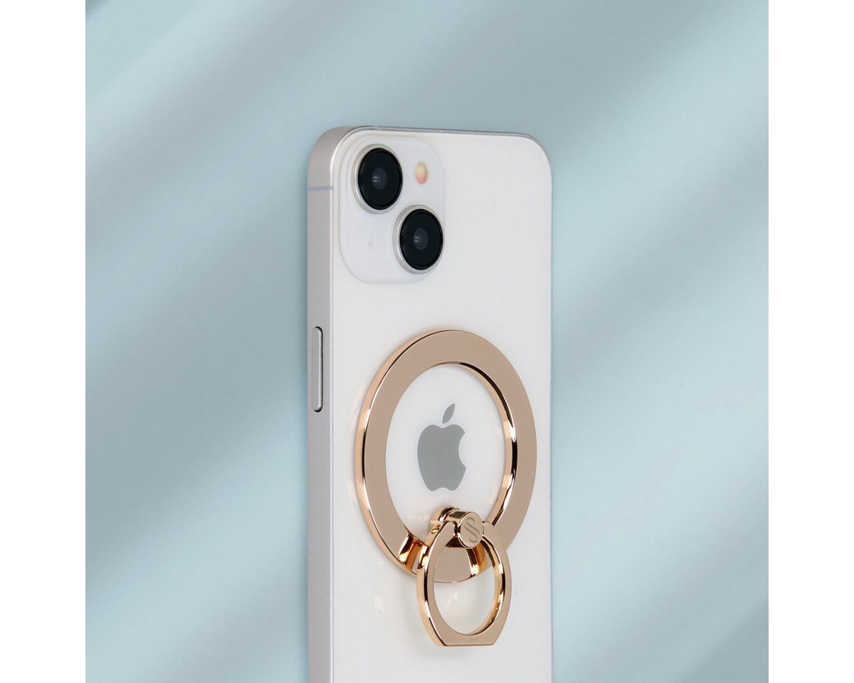Selencia Popsockets Selencia Handyringe MagSafe - Gold, (1-tlg) – Bild 2 von 5