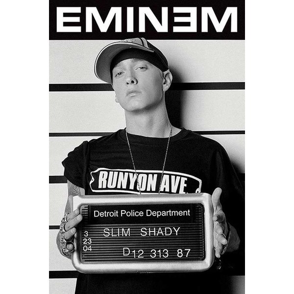 Poster Eminem - Poster - Mugshot