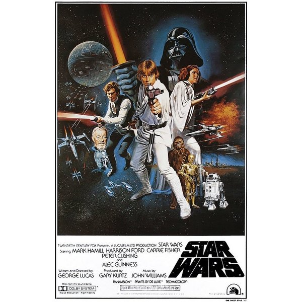 Star Wars Poster Star Wars Poster Style 'C' - American 61 x 91,5 cm