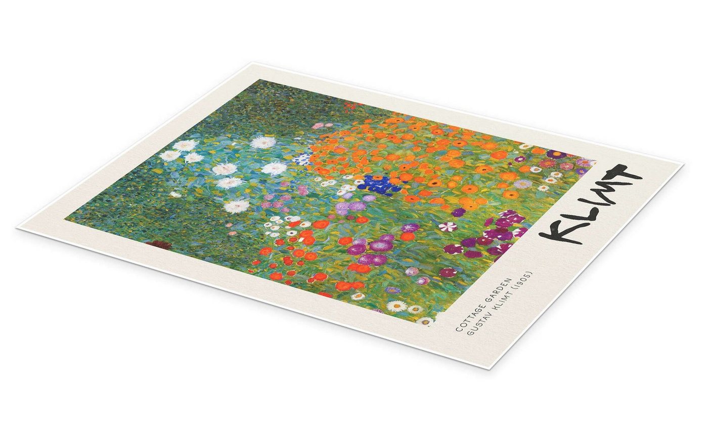 Posterlounge Wandbild Bauerngarten, 1905, Gustav Klimt, erhältlich als Poster, Leinwandbild, Wandsticker oder Acrylglasbild – Bild 2 von 5