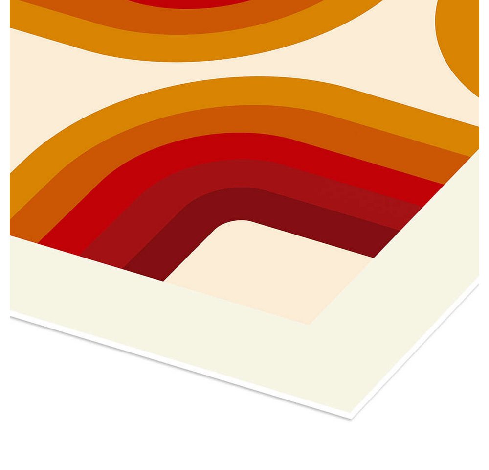 Posterlounge Wandbild Bauhaus - Retro Bow, Mandy Reinmuth, erhältlich als Poster, Leinwandbild, Wandsticker oder Acrylglasbild – Bild 3 von 5