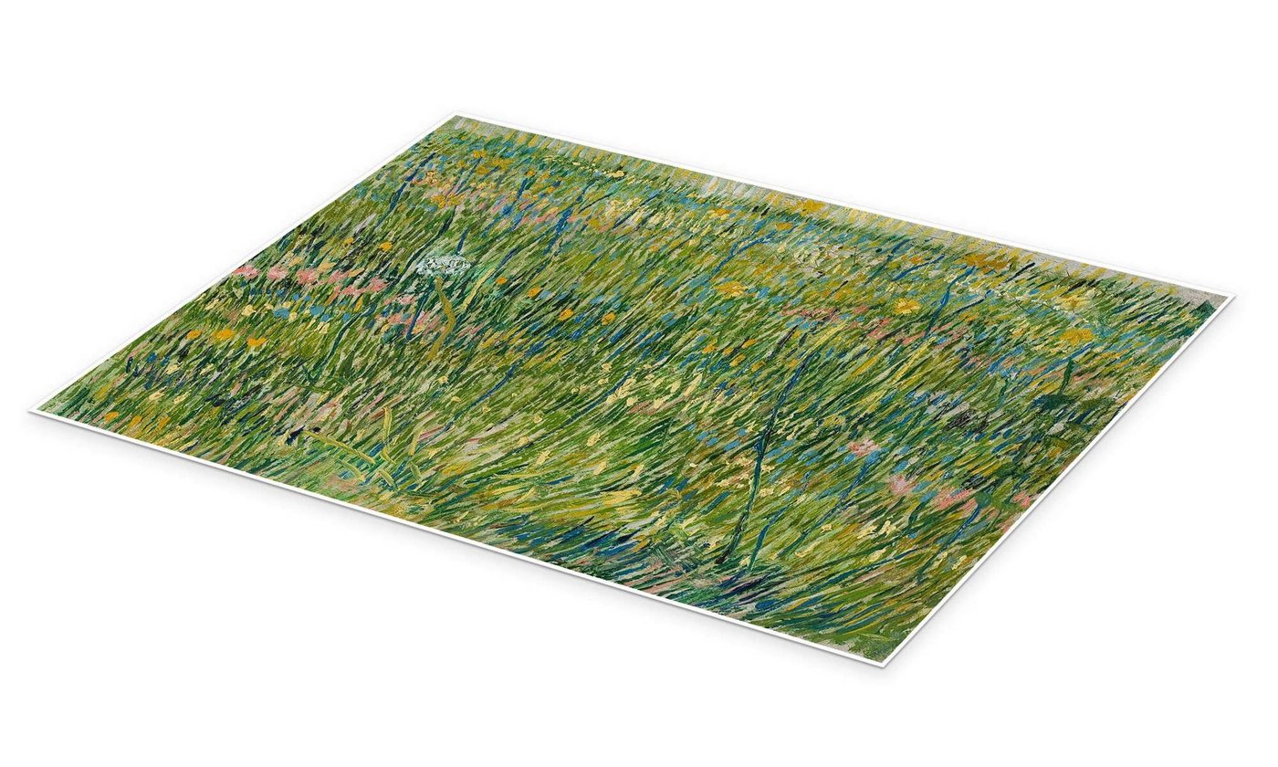 Posterlounge Wandbild Blühende Wiese, Vincent van Gogh, erhältlich als Poster, Leinwandbild, Wandsticker oder Acrylglasbild – Bild 2 von 5