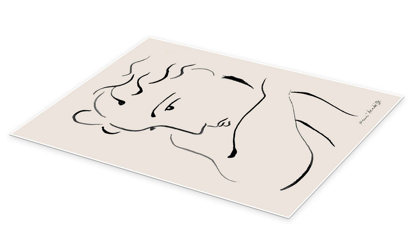 Posterlounge Wandbild Femme II, Henri Matisse, erhältlich als Poster, Leinwandbild, Wandsticker oder Acrylglasbild – Bild 2 von 5