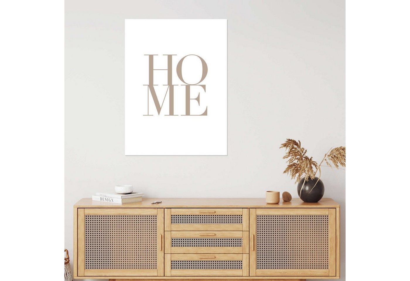 Posterlounge Wandbild HOME I, Funny Quotes and Inspiration, erhältlich als Poster, Leinwandbild, Wandsticker oder Acrylglasbild – Bild 4 von 5