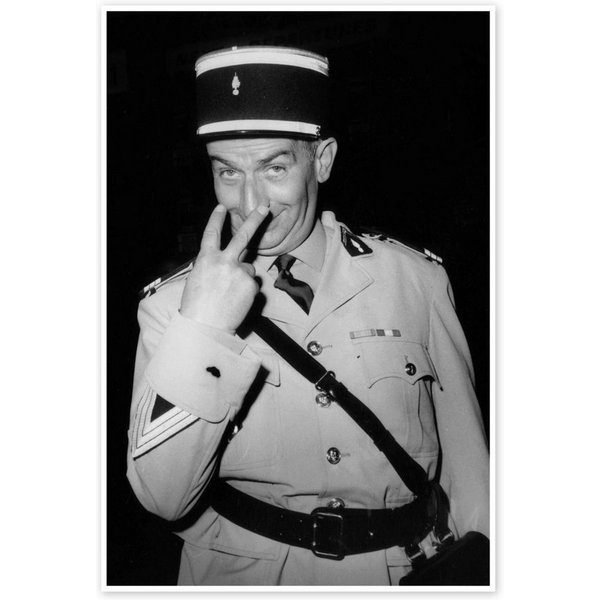 Posterlounge Wandbild Louis de Funes, 1971, Bridgeman Images, erhältlich als Poster, Leinwandbild, Wandsticker oder Acrylglasbild
