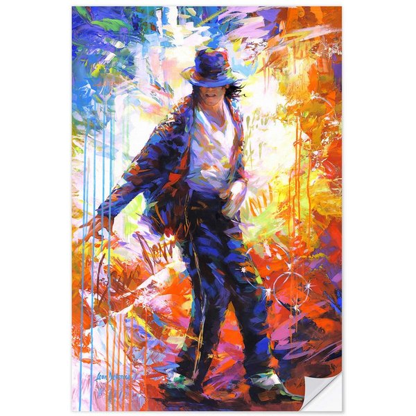 Posterlounge Wandbild Michael Jackson, modernes Porträt, Leon Devenice, erhältlich als Poster, Leinwandbild, Wandsticker oder Acrylglasbild