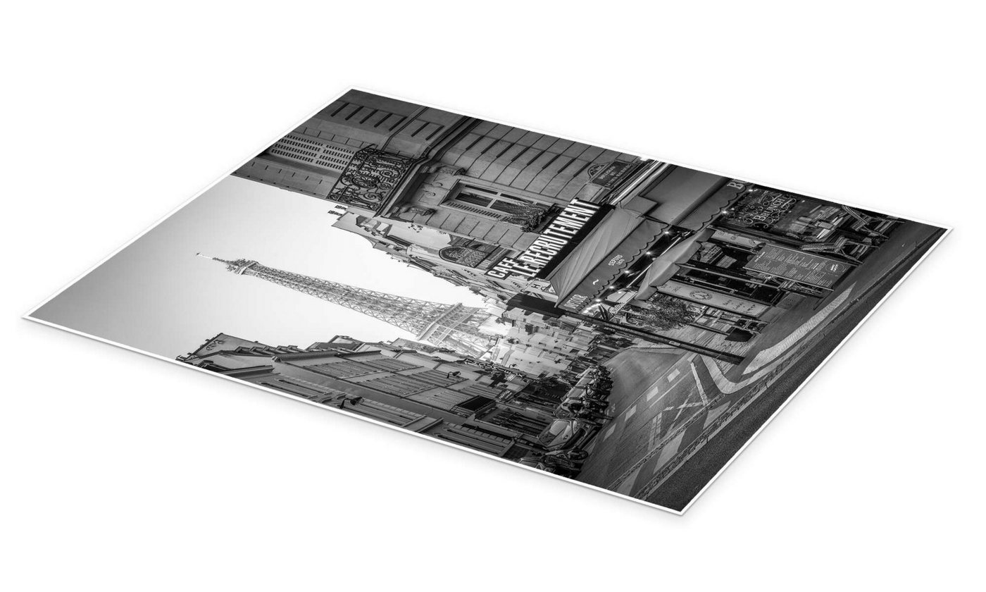 Posterlounge Wandbild Paris monochrom, Jan Christopher Becke, erhältlich als Poster, Leinwandbild, Wandsticker oder Acrylglasbild – Bild 2 von 5
