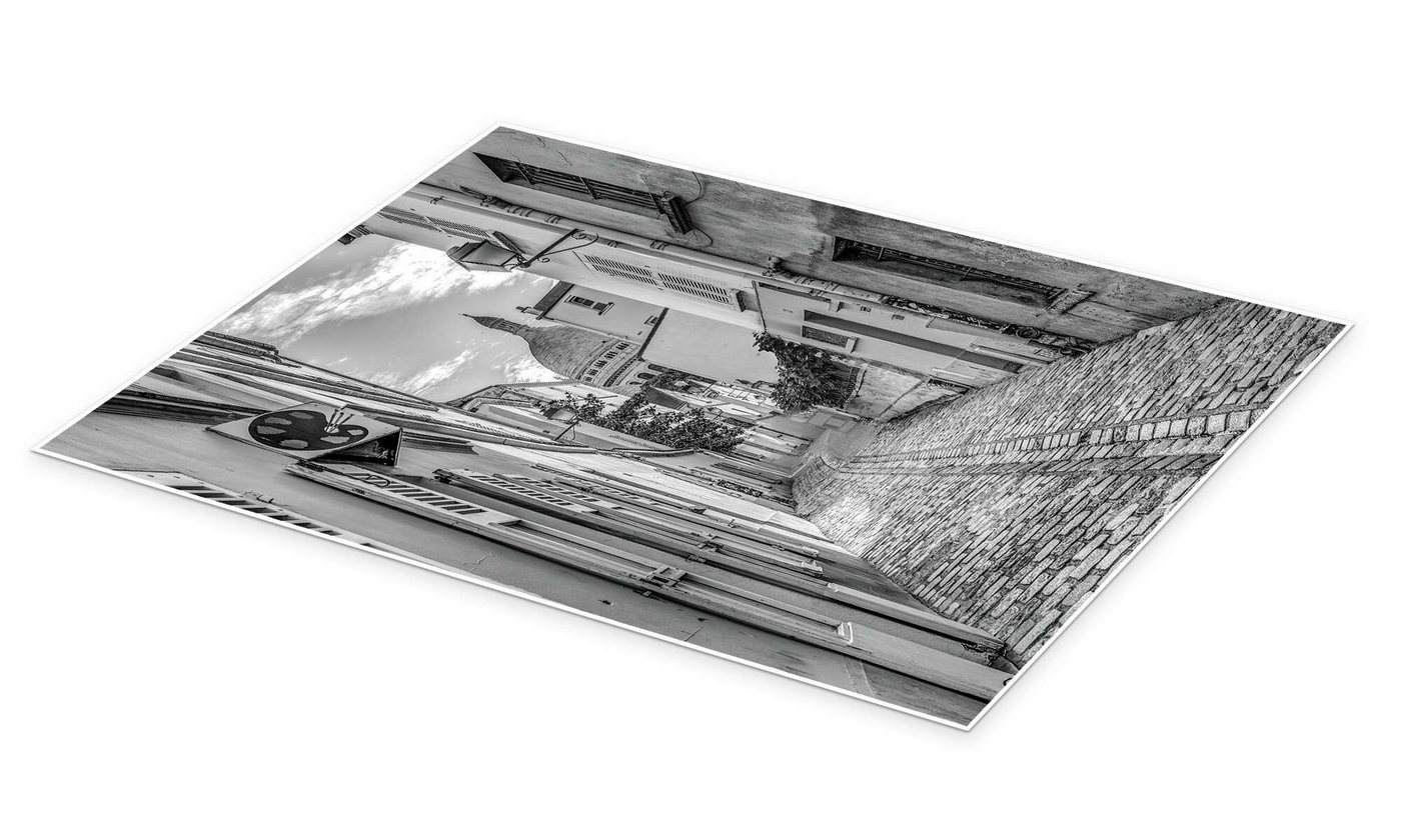 Posterlounge Wandbild Pariser Gasse, Assaf Frank, erhältlich als Poster, Leinwandbild, Wandsticker oder Acrylglasbild – Bild 2 von 5