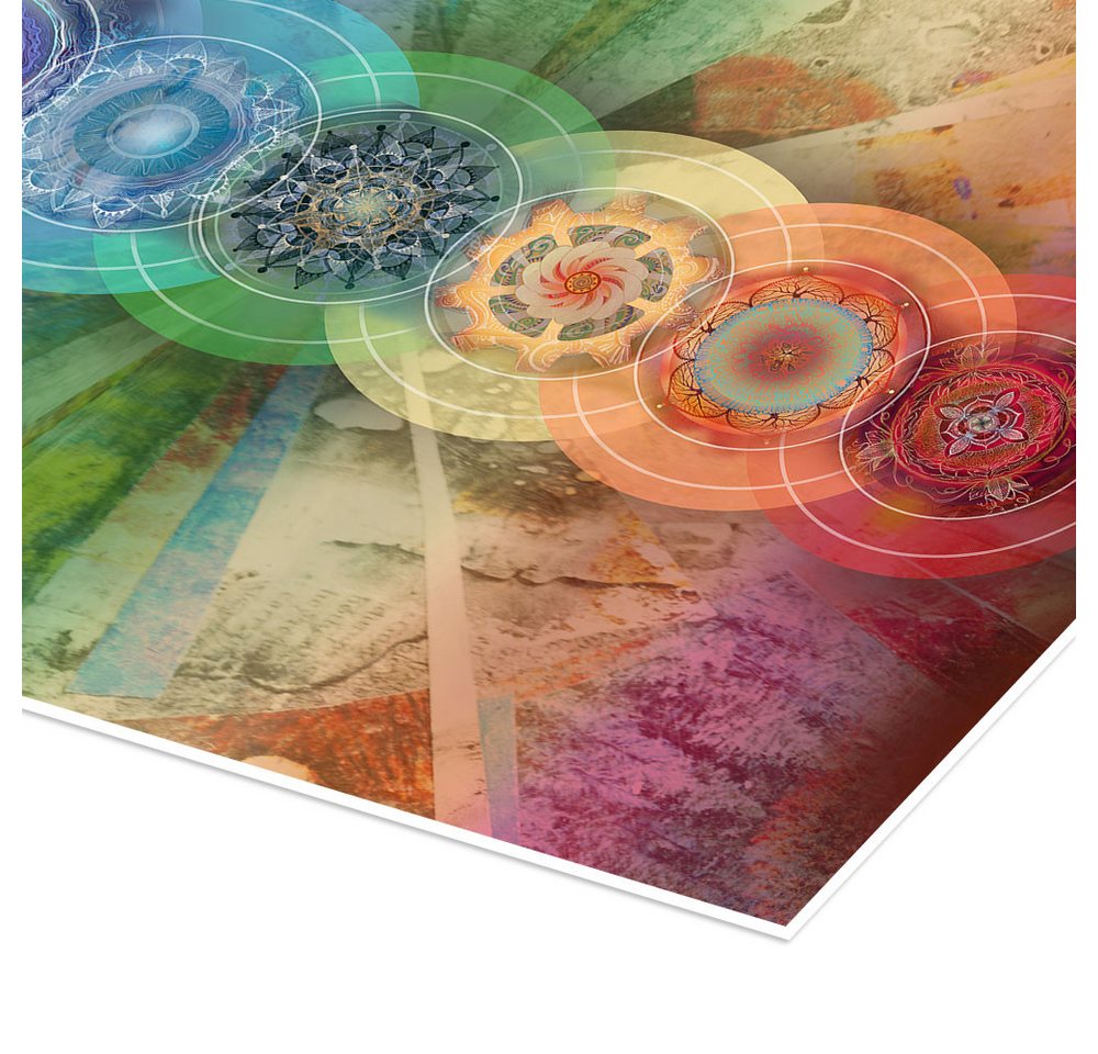 Posterlounge Wandbild Sieben Chakren, Brenda Erickson, erhältlich als Poster, Leinwandbild, Wandsticker oder Acrylglasbild – Bild 3 von 5