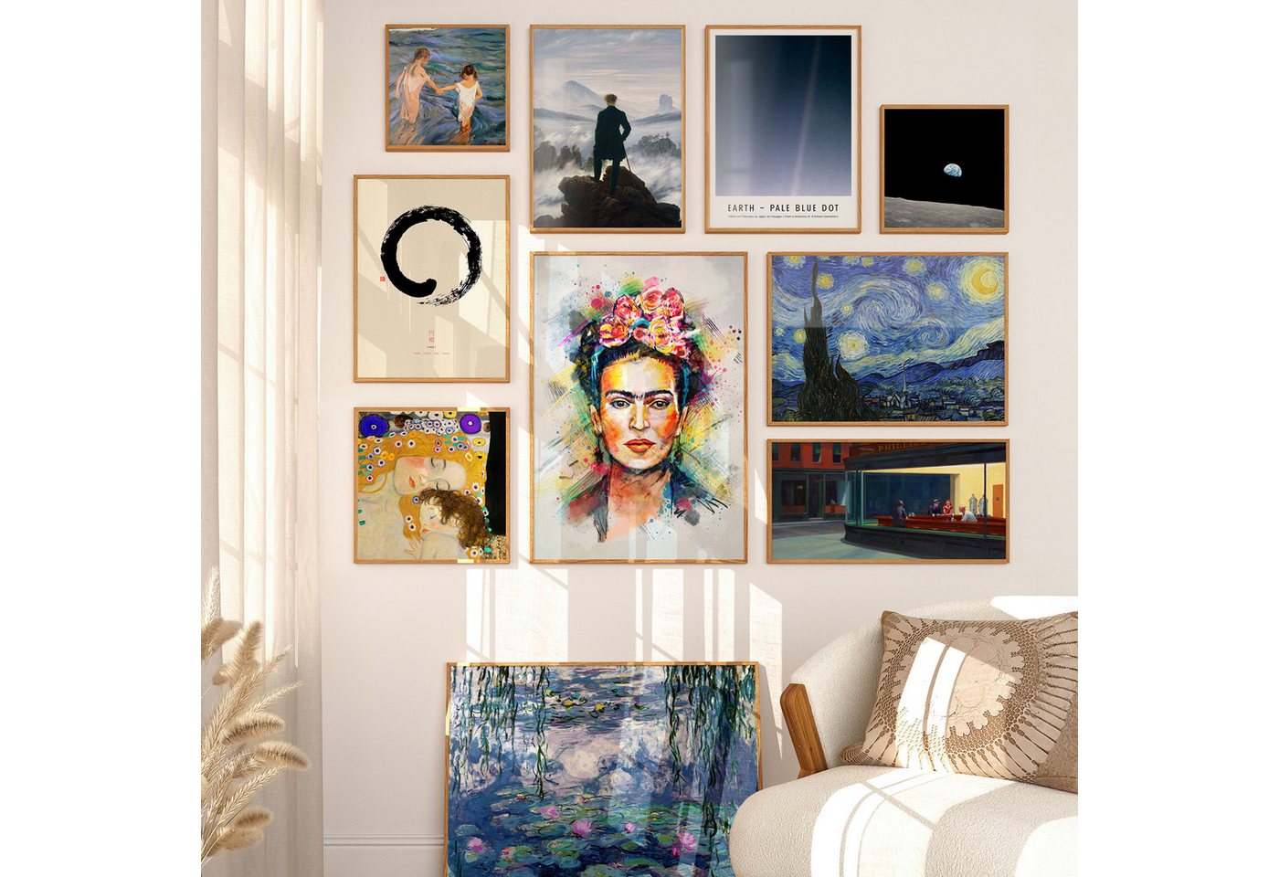 Posterlounge Wandbild Sieben Chakren, Brenda Erickson, erhältlich als Poster, Leinwandbild, Wandsticker oder Acrylglasbild – Bild 5 von 5