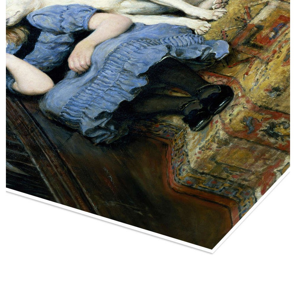 Posterlounge Wandbild Sympathie, Briton Riviere, erhältlich als Poster, Leinwandbild, Wandsticker oder Acrylglasbild – Bild 3 von 5