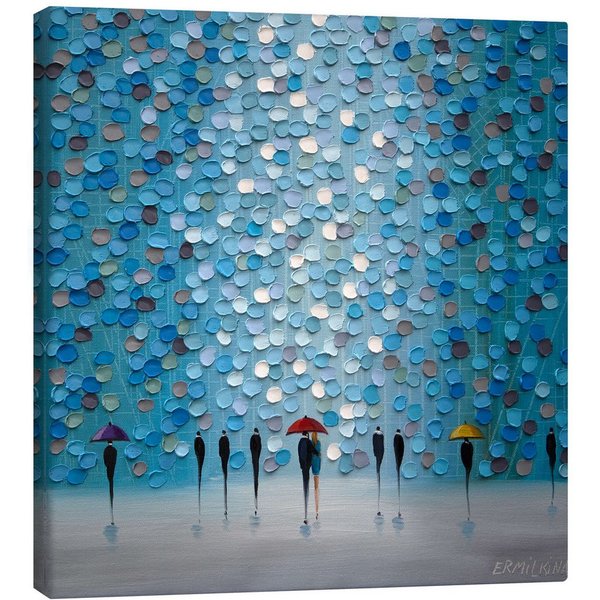 Posterlounge Wandbild Unter demselben Schirm, Ekaterina Ermilkina, erhältlich als Poster, Leinwandbild, Wandsticker oder Acrylglasbild