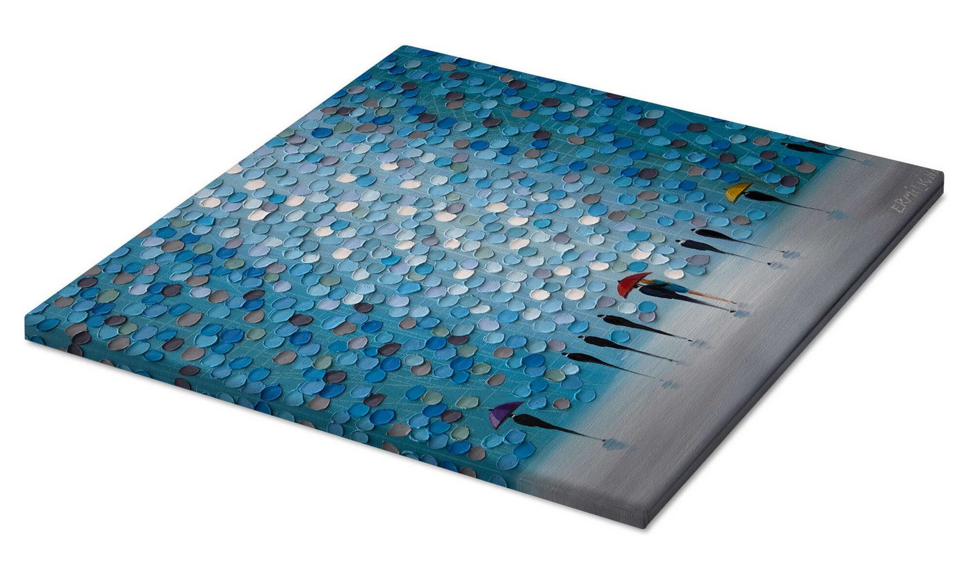 Posterlounge Wandbild Unter demselben Schirm, Ekaterina Ermilkina, erhältlich als Poster, Leinwandbild, Wandsticker oder Acrylglasbild – Bild 2 von 5