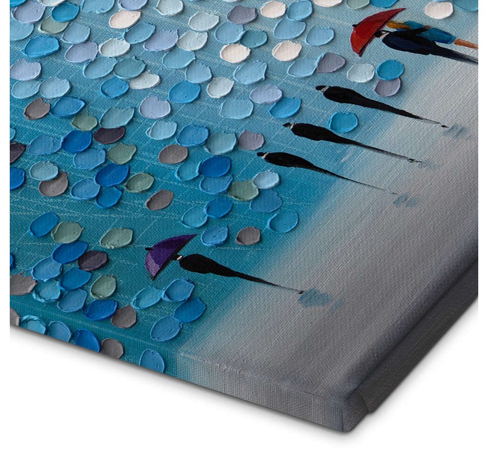 Posterlounge Wandbild Unter demselben Schirm, Ekaterina Ermilkina, erhältlich als Poster, Leinwandbild, Wandsticker oder Acrylglasbild – Bild 3 von 5