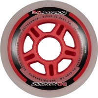 POWERSLIDE Inlineskates-Rollen-Set One Wheels 84mm, Größe 1 in Rot