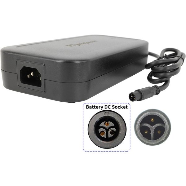 PowerSmart Batterie-Ladegerät (54,6V 4,5A 3-PIN CM Smart)