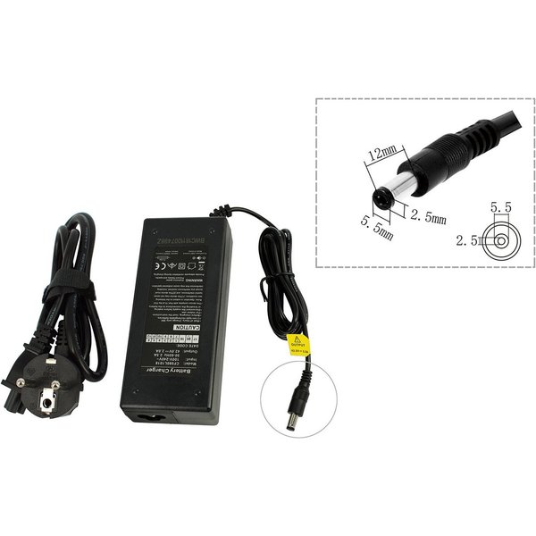 PowerSmart CF080L1018E.011 Batterie-Ladegerät (36V 2A Netzteil für E-Scooter SoFlow SO1, SO3, SO3 GEN 2, SO3 Pro, SO4 GEN 2)