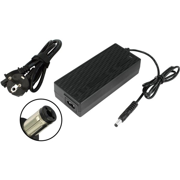 PowerSmart CF080L1020E.001 Batterie-Ladegerät (36V 2A AC Adapter für Elektrofahrrad, 100V-240V (Eingang), 42 V (Ausgang), 2,0 A (Ausgangsstrom), 1PIN)