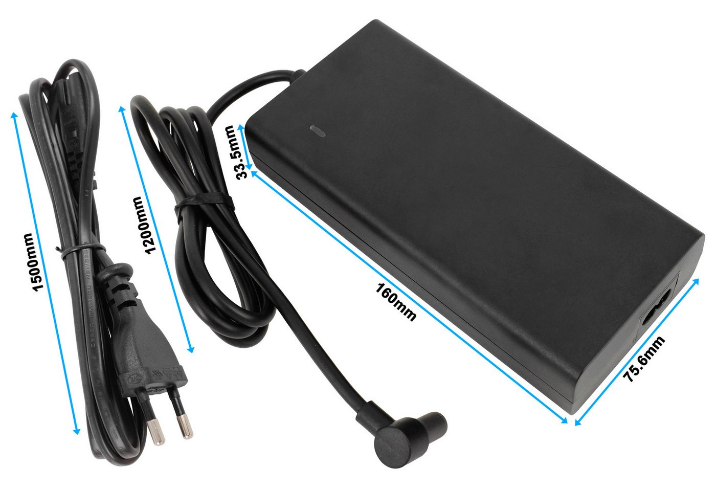PowerSmart CJS150-5360200 Batterie-Ladegerät (53,6V 2A für Xiaomi Scooter 4 Pro(2nd Edition) – Bild 2 von 5