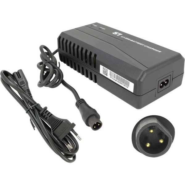PowerSmart CSS141325E.304 Batterie-Ladegerät (54.6V 2,5A, für Elektrofahrrad 48V akku)