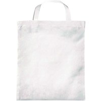 PP-Taschen, weiß 38x42 cm mit zwei kurzen Henkeln