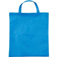 PP-Taschen,hellblau 38x42 cm mit zwei kurzen Henkeln