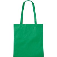 PP-Taschen, dunkelgrün, 38x42 cm mit zwei langen Henkeln