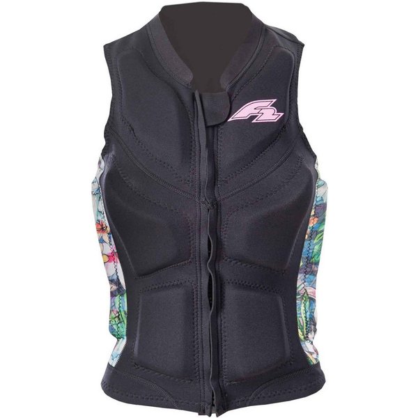 F2 Prallschutzweste F2 Damen Prallschutz Weste Wake & Sup Weste L Schwarz 2024/25