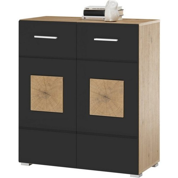 PREISBRECHER Kommode Georgia, 80 x 92 x 38 cm (B/H/T)