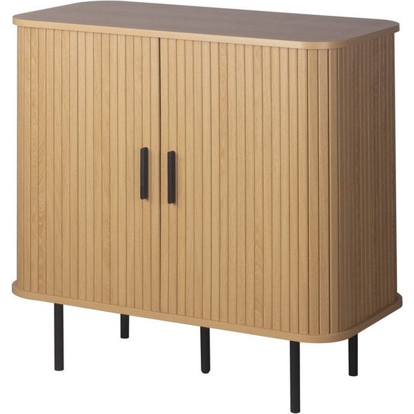 PREISBRECHER Kommode Kajsa, in Dekor Eiche, Holzwerkstoff - 80x80x40cm (BxHxT)