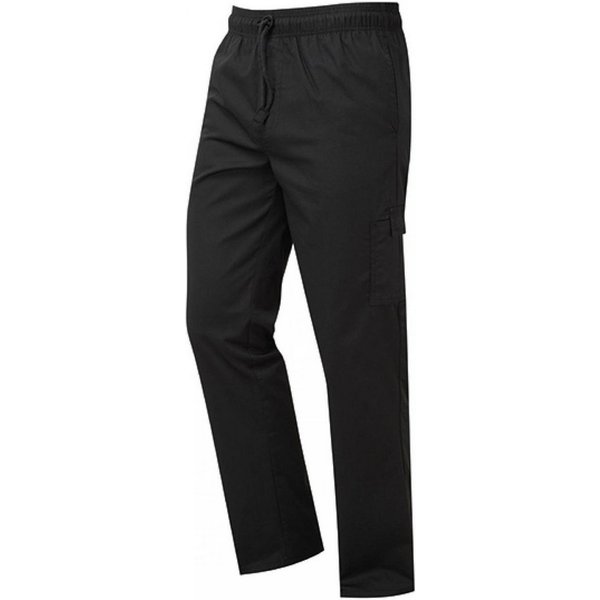 Premier Workwear Arbeitshose Essential Chefs Cargo Pocket Trousers, Länge: 82 cm