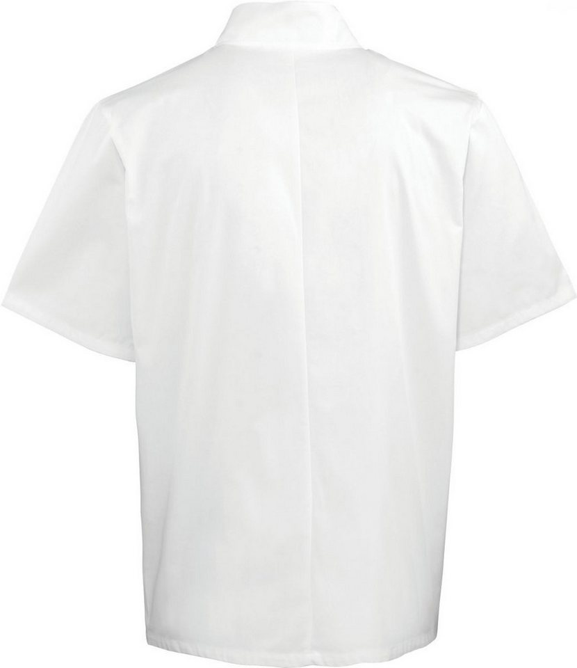 Premier Workwear Kochjacke Studded Front Short Sleeve Chef´s Jacket XS bis 3XL – Bild 3 von 3
