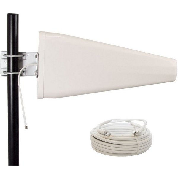 PremiumX LTE Antenne 3G 4G Mobiles Netzwerk Außenantenne Outdoor 10m Kabel Mobilfunkantenne