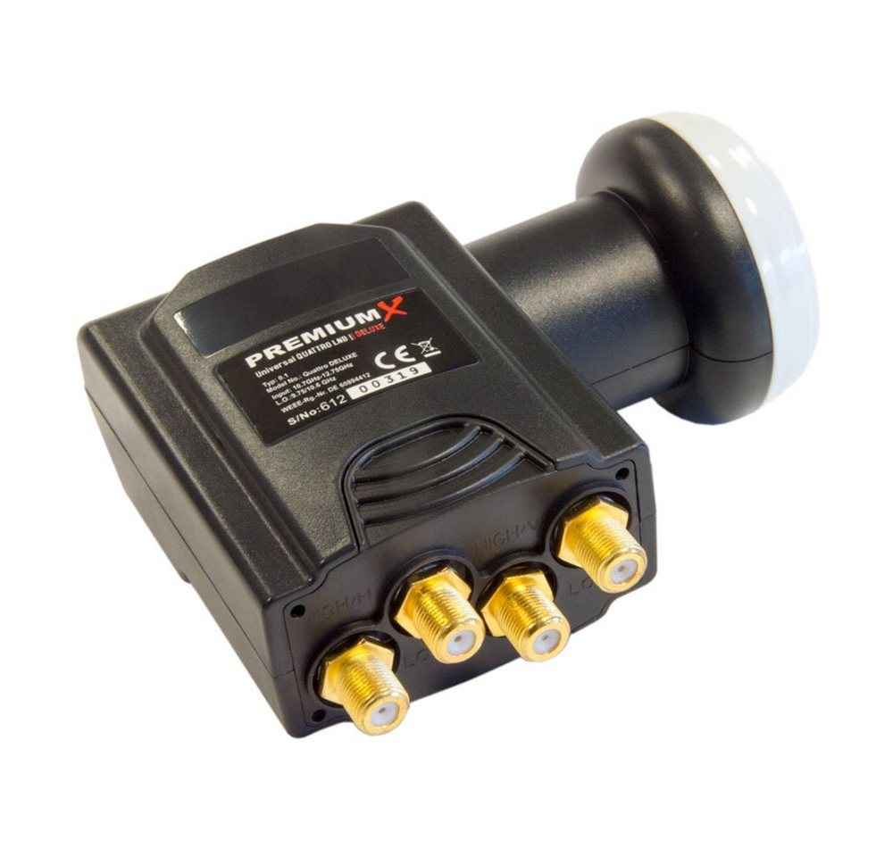 PremiumX SAT-Multischalter Multischalter PXMS-5/8 mit Netzteil Deluxe Quattro LNB 0,1dB 4K 8K – Bild 3 von 5