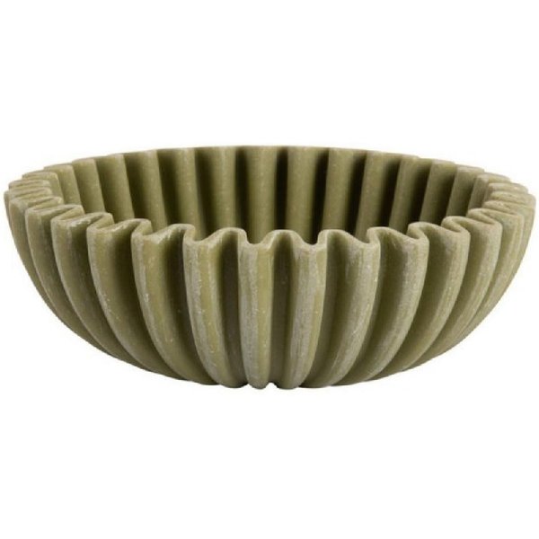Present Time Servierschale Schale Wave Bowl Dark Green (20cm)
