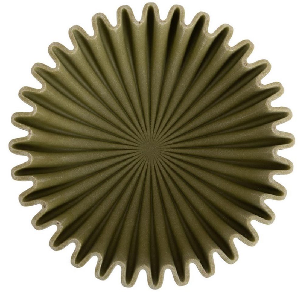 Present Time Servierschale Schale Wave Bowl Dark Green (20cm) – Bild 2 von 5