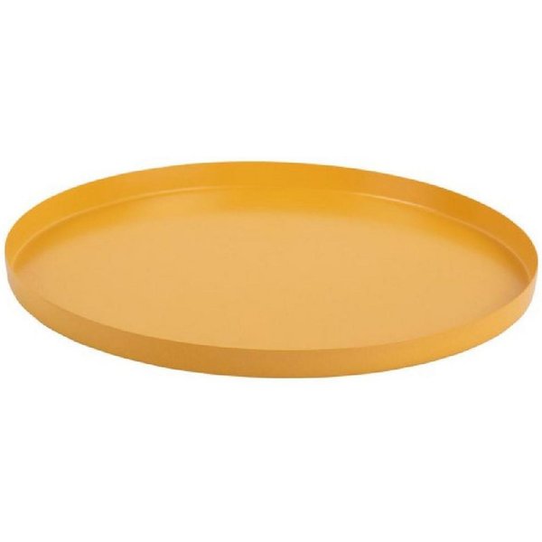 Present Time Tablett Tablett Dekotablett Tray Servir Bright Yellow (25cm)