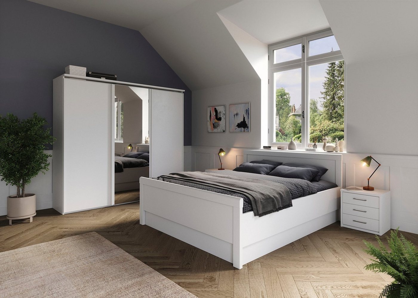 priess Einzelbett Arnsberg Komfortbett mit flexibel höhenverstellbarer Liegefläche, Made in Germany mit Blauem Engel und Goldenem M ausgezeichnet – Bild 2 von 5