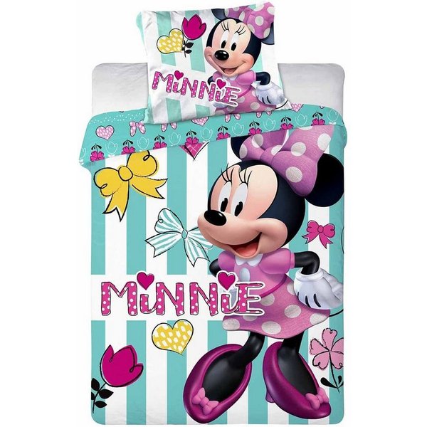 Prima Kinderbettwäsche Minnie Mouse, Renforcé, 2 teilig