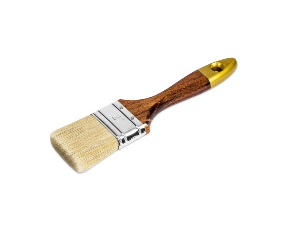 Prima-Online Flachpinsel PREMIUM Flachpinsel, Naturborsten, Lackierpinsel Holz-Griff lakiert, (1 St., Flachpinsel 1'', 25mm) – Bild 3 von 3