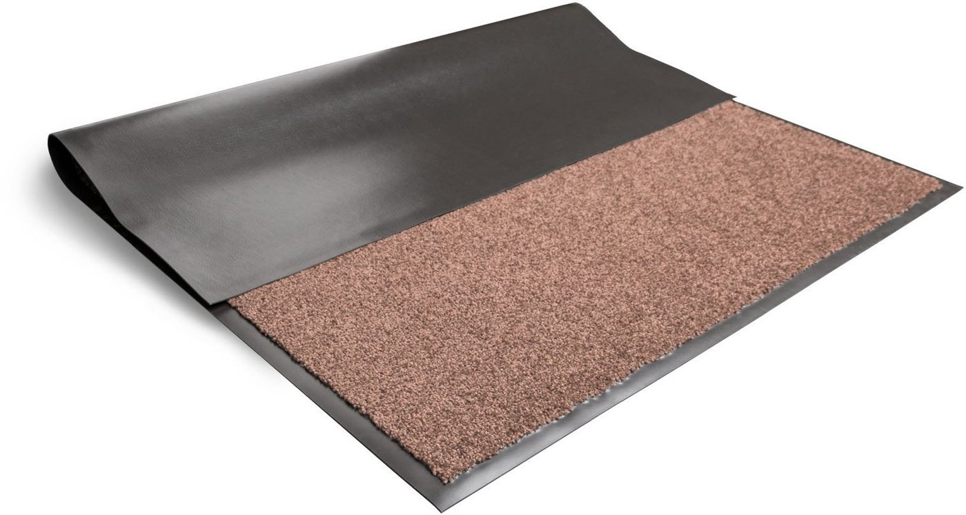Primaflor-Ideen in Textil Fußmatte CLEAN, Made in Belgium, rechteckig, Höhe: 8,5 mm, Schmutzfangmatte, große Farbauswahl, waschbar – Bild 4 von 5