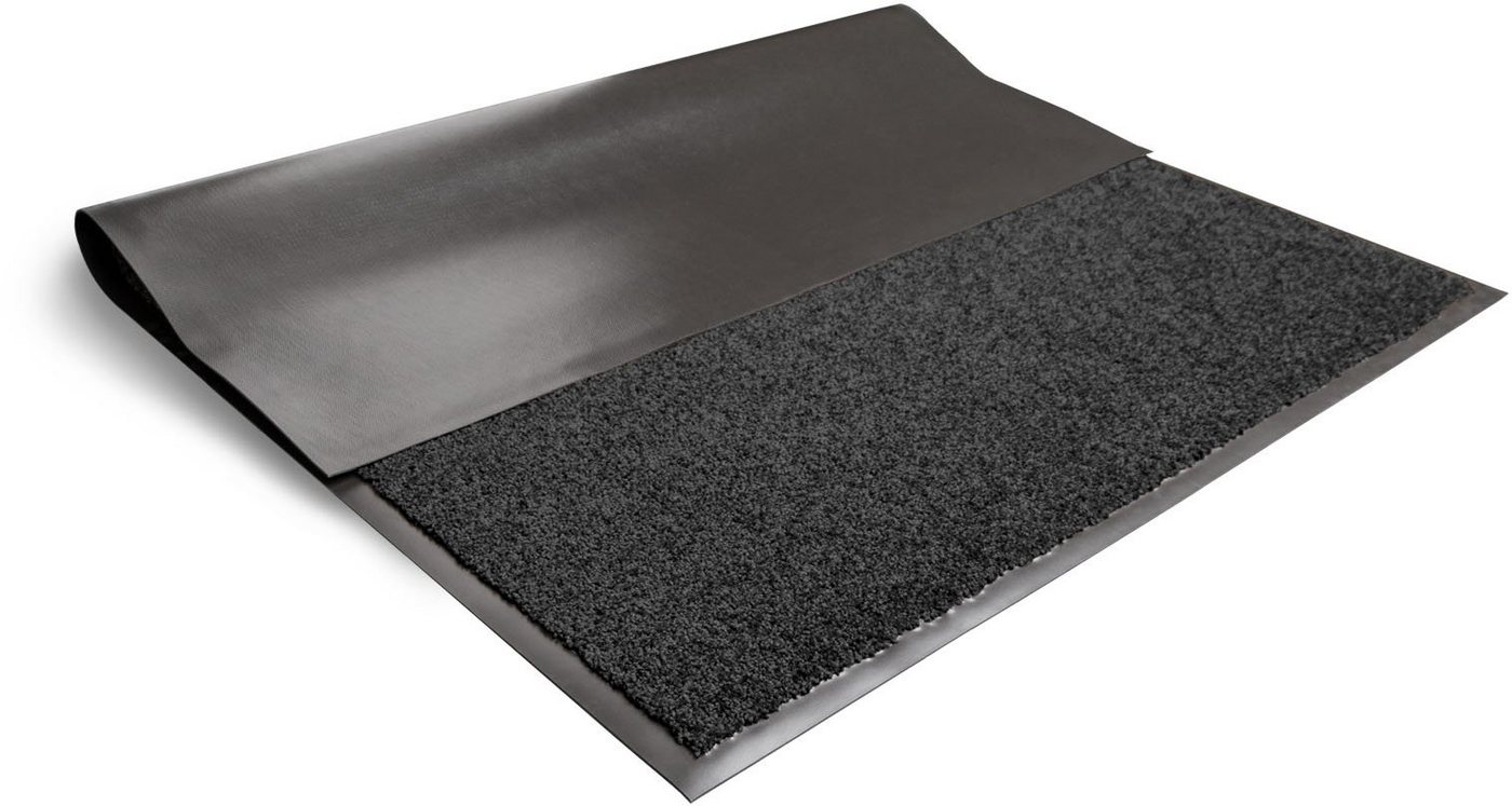 Primaflor-Ideen in Textil Fußmatte CLEAN, Made in Belgium, rechteckig, Höhe: 8,5 mm, Schmutzfangmatte, große Farbauswahl, waschbar – Bild 3 von 5