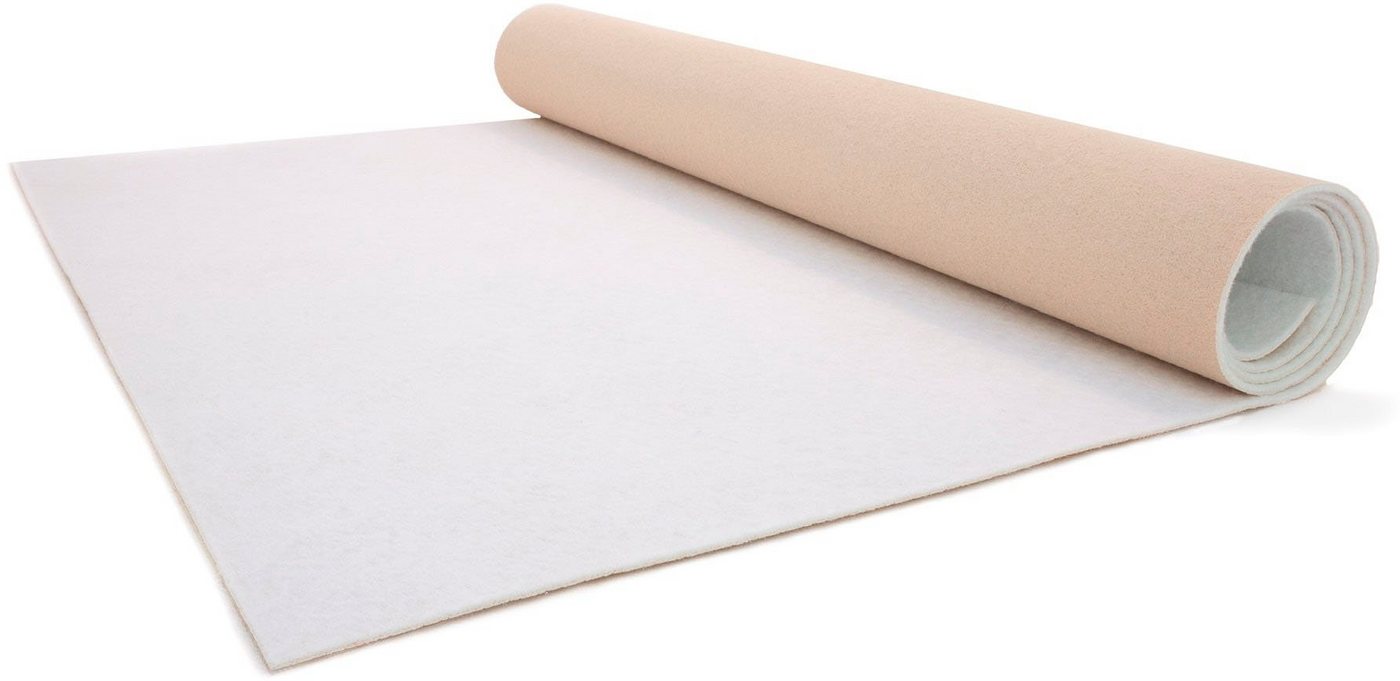 Primaflor-Ideen in Textil Läufer PODIUM, Made in Belgium, rechteckig, Höhe: 2,6 mm, Breite 150 cm, Nadelfilz, Uni-Farben, robust & strapazierfähig – Bild 2 von 5