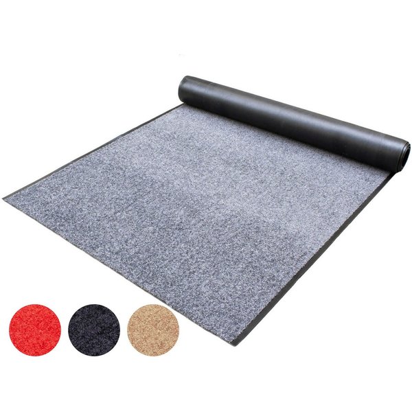 Primaflor-Ideen in Textil Läufer Schmutzfangläufer CLEAN, Made in Belgium, rechteckig, Höhe: 9 mm, Schmutzfangmatte, Uni Farben, strapazierfähig, rutschhemmend,