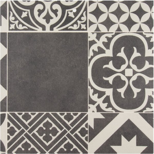 Primaflor-Ideen in Textil Vinylboden CV Bodenbelag TURVO - Fliese Lissabon, Starke Nutzschicht