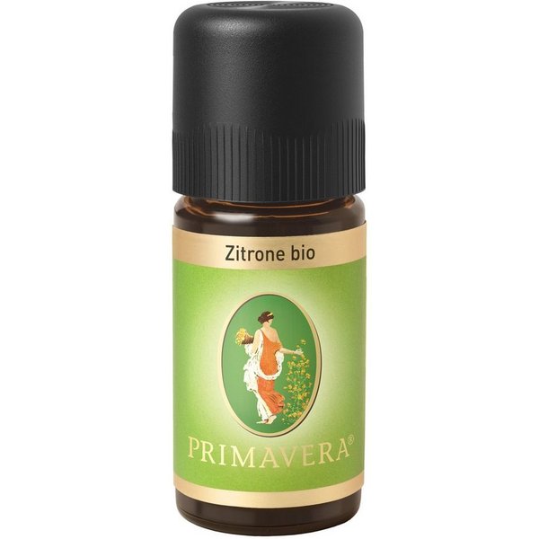 Primavera Life GmbH Duftöl ZITRONE kbA ätherisches Öl 10 ml