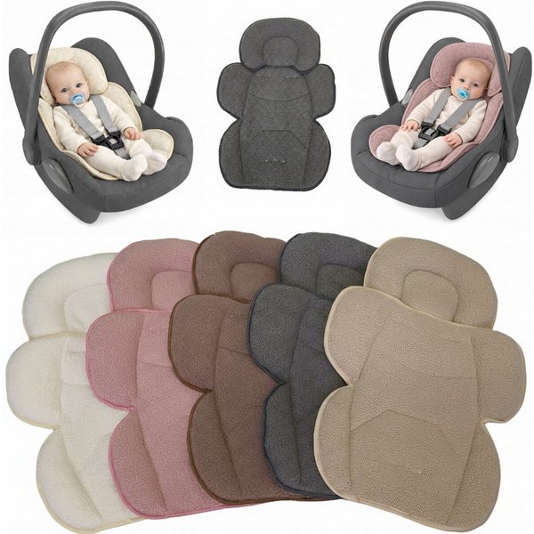 Primawela Sitzverkleinerer -Bouclé -Einlage Einsatz Sitzauflage Baby Kind für Auto Babyschale