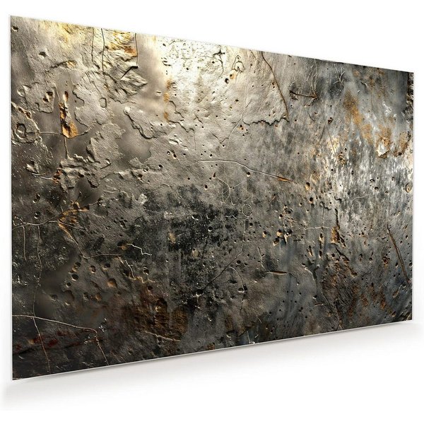 Primedeco Glasbild Wandbild Abstrakte Oberfläche mit Aufhängung, Texturen (21 verschiedene Größen, 1 St), Elegante Aufhängung